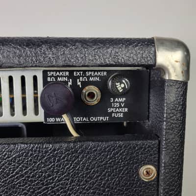 1983 Fender London Reverb 2-Channel 1x12" Solid State Combo - Black Local Pickup Only in Milwaukee, WI image 10