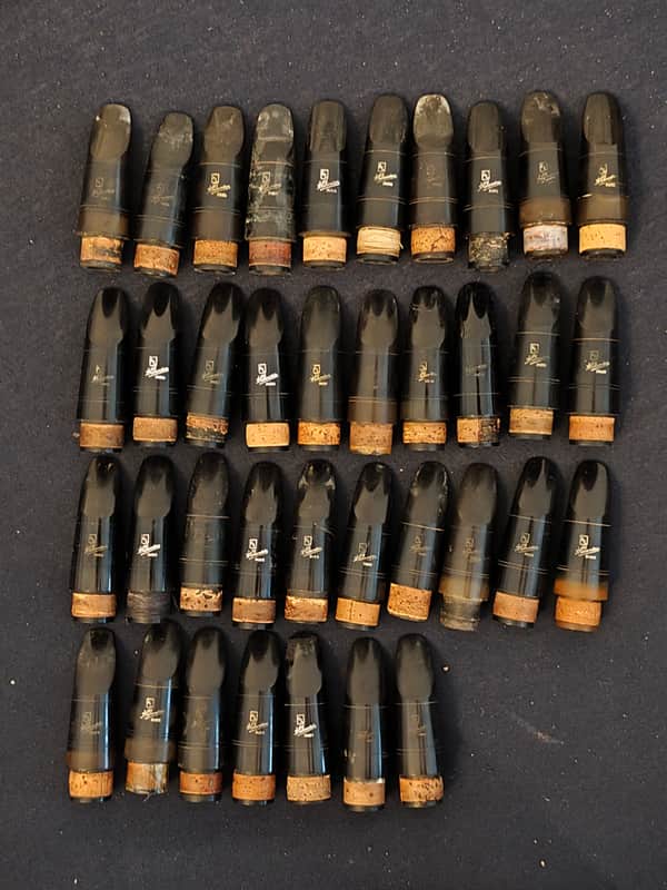 37 Clarinet Mouthpieces A Lelandais Qualité Supérieure Rare Good State image 1