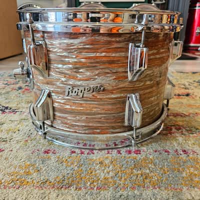 Rogers Holiday 20-16-12" Drum Kit in Pink Strata image 21