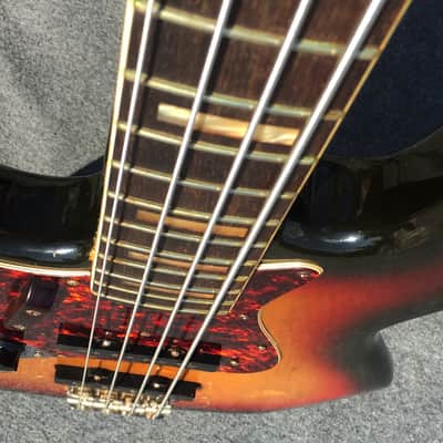 Fender Jazz Bass Lefty 1974 Sunburst Rosewood Fingerboard Bild 3