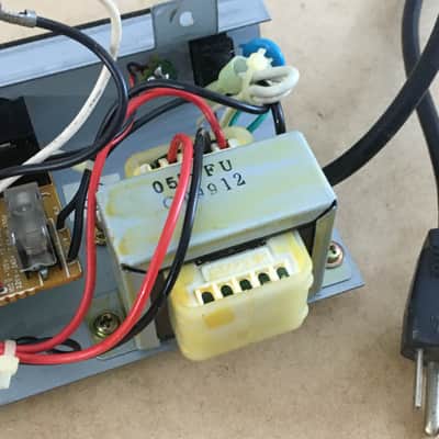 Vintage Fender Musical Instruments Squier PR-357 1990s Black Tolex Made In Korea Project Chassis Amplifier image 16