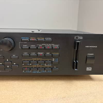 Roland JV-2080 64-Voice Synthesizer Module 1997 - 2000 - Black image 4