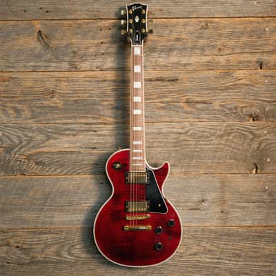 Used Gibson 2014 Les Paul Classic Custom Lite - Wine Red w/Case image 2