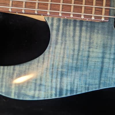 Ibanez S7420FM 1999-2000 - Translucent teal image 10