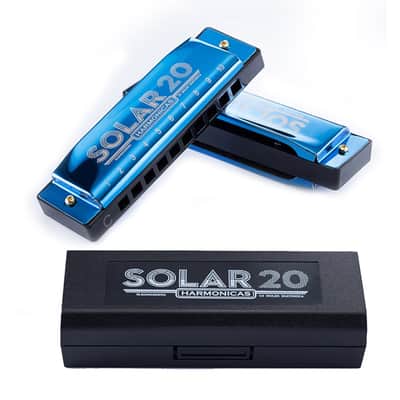 Diatonic Key 10 Hole Harmonica Mouth Organ With Case Harp My Melody Musical Instrument C Tone Blues Clues Harmonica Melody Tool image 1