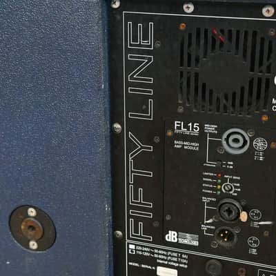 dB Technologies FL15 Fifty Line 15" Active Mid-Bass PA Speaker CG01THR image 8