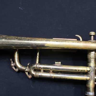 A French Made Selmer K-Model  Bb Trumpet in a Hard Case    2 T image 7