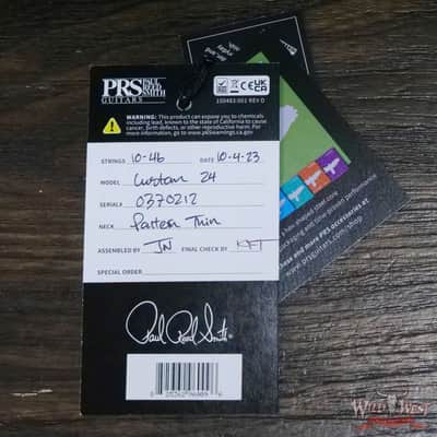 2023 Paul Reed Smith PRS Core Series Custom 24 Rosewood Fingerboard Aquamarine 7.95 LBS image 12