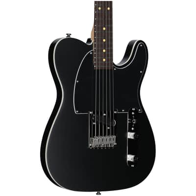 Reverend Pete Anderson Signature Eastsider E Electric Guitar, Midnight Black
