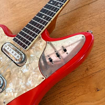 Circa 1963 Framus  Strato Deluxe Factory Left Handed Rare Collector Vintage Lefty image 6