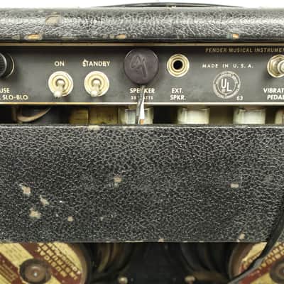 1966 Fender Vibrolux Reverb AA864 Combo Amplifier *FULLY SERVICED/ALL ORIGINAL* image 18