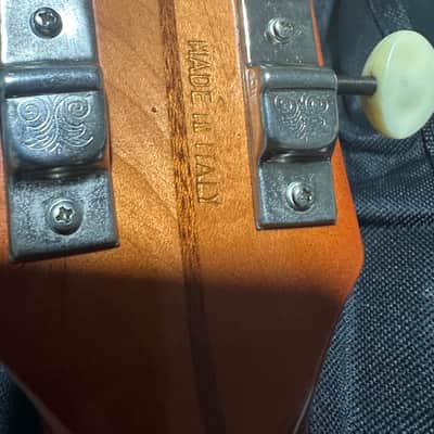 Julio Giuletti A2 Archtop 1960’s - Translucent red wood grain image 9