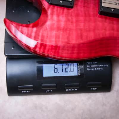 GIBSON USA Custom Shop Special Order M2M SG Custom "Cranberry + Ebony" (2024) image 22