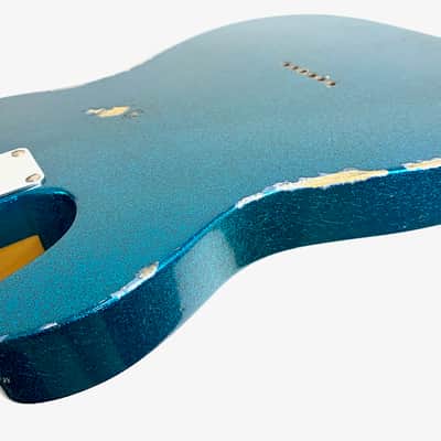Fender Nocaster 51 Relic Telecaster 20th Anniversary Custom Shop 2015 Blue Sparkle image 25