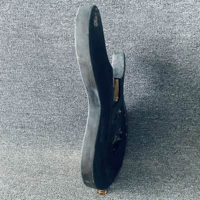 Black Basswood Solid Bass DIY Project Body image 6