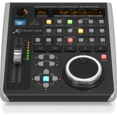 Behringer X-TOUCH ONE Universal Control Surface with Touch-Sensitive Motor Fader, Bundle with TAPH100 Headphones image 3
