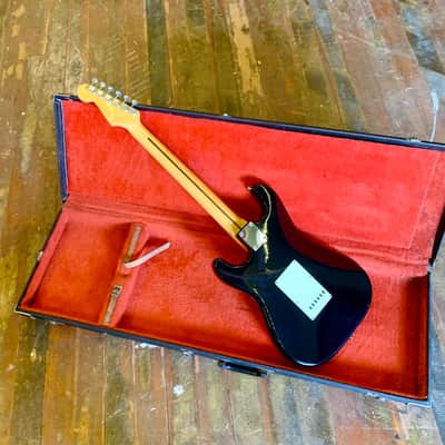 Fender Stratocaster ST57-70TX c 2004 Blackie original vintage mij japan CIJ dead stock NOS ST57-tx 5 image 10
