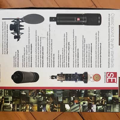 sE Electronics sE2200 Large Diaphragm Cardioid Condenser Microphone 2019 - Present - Black image 8