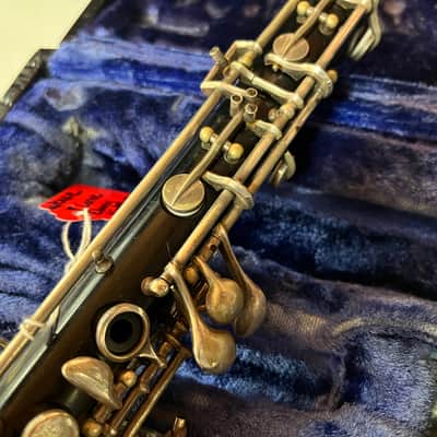 F. Loree Paris Vintage Oboe - Grenadilla Wood - Made in France With Case SN: BD72 - Early 1960s image 9