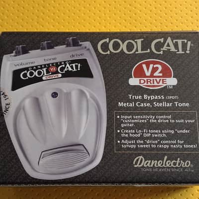 Danelectro Cool Cat Drive V2 2010s - Silver image 1