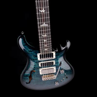 PRS Core Special Semi-Hollow Cobalt Smokeburst with Case image 3