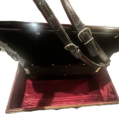 1950s vintage, very rare, Reno Accordion, 120/41, 7/3 registers, excellent condition, mother-of-pearl keys, original case image 9