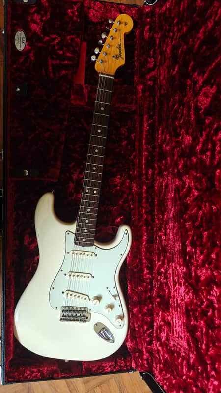 Fender American Original '60s Stratocaster with Rosewood Fretboard 2018 - 2022 - Olympic White image 1