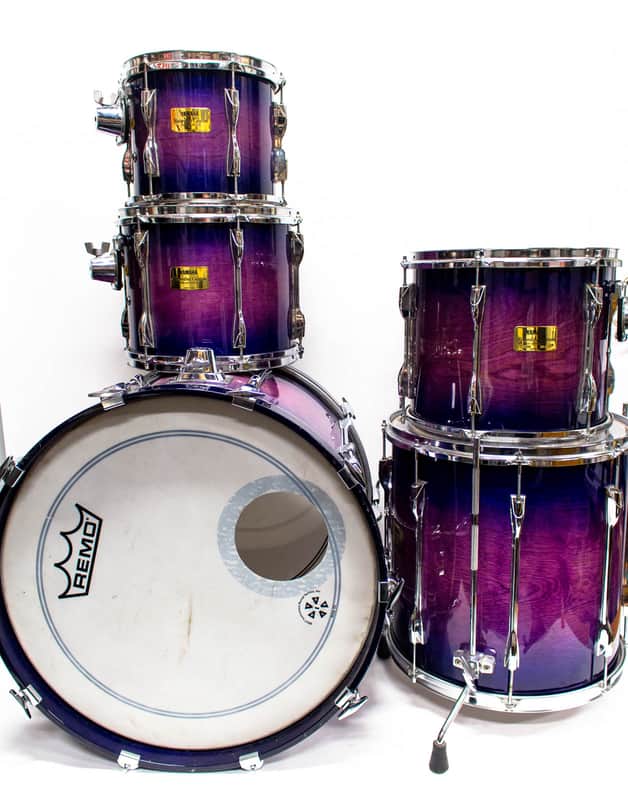 Yamaha Recording Custom 20th Anniversary Drum Set 22, 16, 13, 12