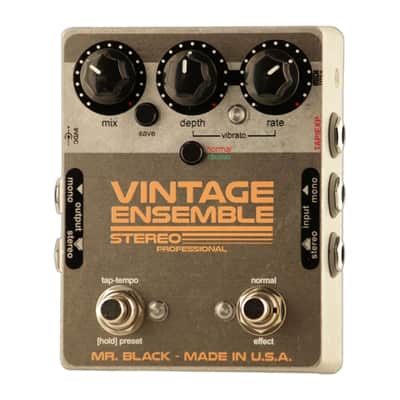Mr. Black Stereo Vintage Ensemble Pro Chorus Pedal image 2