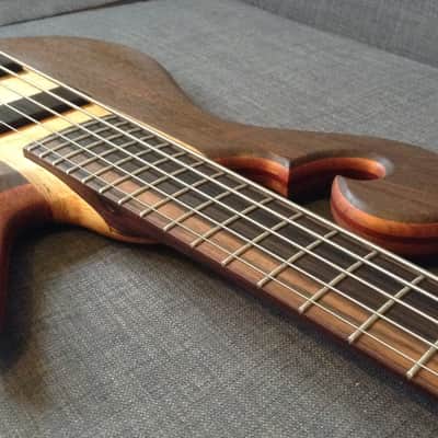 Carl Thompson 5 String Semi-Frills Fretted 2016 Natural image 9