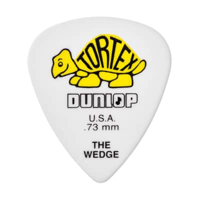 Dunlop Guitar Picks  12 Pack  Tortex Wedge  .73mm  424P.73 image 2