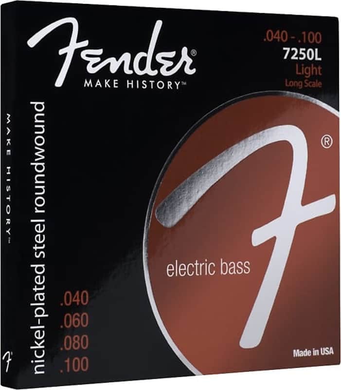 Fender 7250 Nickel Plated Steel Bass Strings image 1