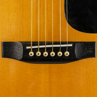 Mid-80's Aria W-25 Folk & Western Dreadnought Acoustic Guitar w/ HSC image 7