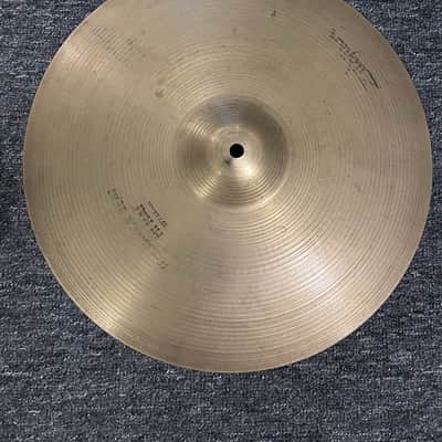 Zildjian 15" A. Zildjian Hollow Logo Quick Beat Hi-Hat Cymbals (Pair) 1978 - 1982 - Traditional image 2