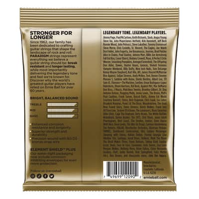 Ernie Ball 2090 Paradigm 80/20 Bronze Extra Light 10-50 image 2