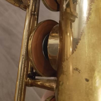 Tenor saxophone Selmer Mark VII 1977's Gold lacquer. image 10