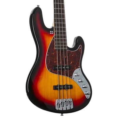 Sandberg Electra TT4 RW 3-Color Sunburst - 4-String Electric Bass image 6