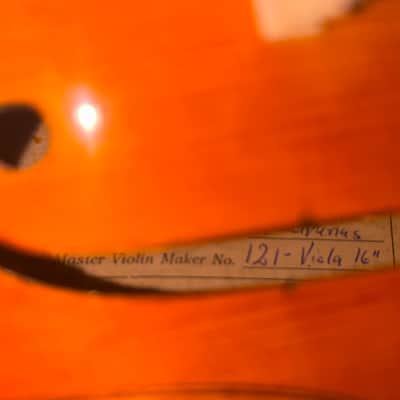 Viola 16" with bow and case Reinl 1991 image 18