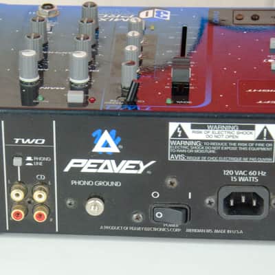 Used Peavey 3D Mix Pro Professional DJ Mixing Console, DJ Mixer, Crossfader, CD or Phono image 6