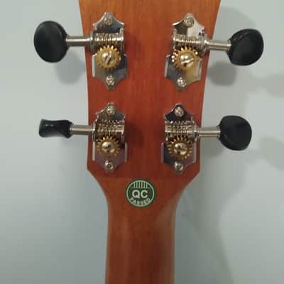 Aklot AKET26 2020 - Natural Mahogany Acoustic-Electric Ukulele w/ Hard Case image 5