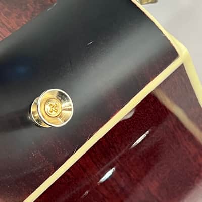 Tanglewood TW45-VS Sundance  Solid Cedar/Mahogany Super Folk Cutaway with Electronics  Vintage Sunburst Gloss made in the UK image 23