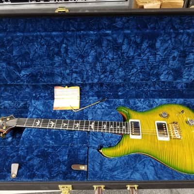 2011 PRS Artist V Flame Top Eriza Verde Great Player! (190) image 6