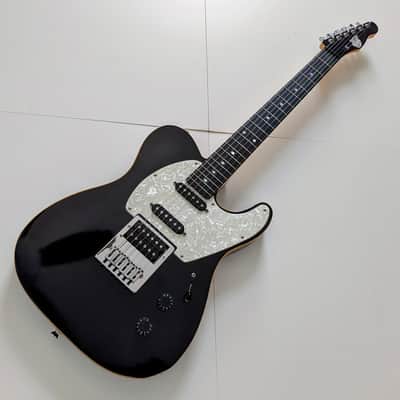 R&B Guitars USA T-Style Late 70's - Black with maple binding image 1