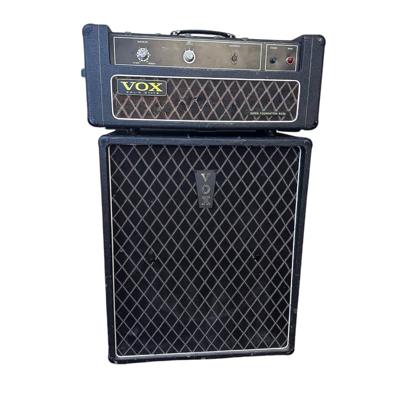 Vox Super Foundation Bass 2-Channel 100-Watt 1x18" Piggyback Bass Amp image 1