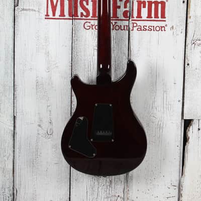 PRS 2014 SE Custom 24 Electric Guitar Flame Maple Top Tobacco Sunburst image 6