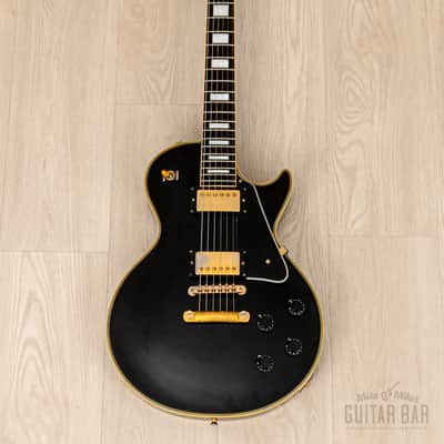 1984 Tokai Love Rock TLC60 Custom Black Beauty, '50s Spec w/ Mahogany Top, Japan image 2