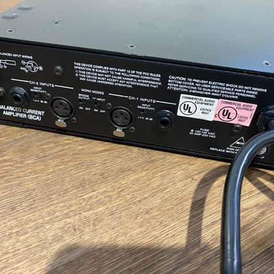 Crown K2 Power Amp - Convection Cooled (2x 800W, 1x 2500W Bridged @ 4Ω) Made In USA image 11
