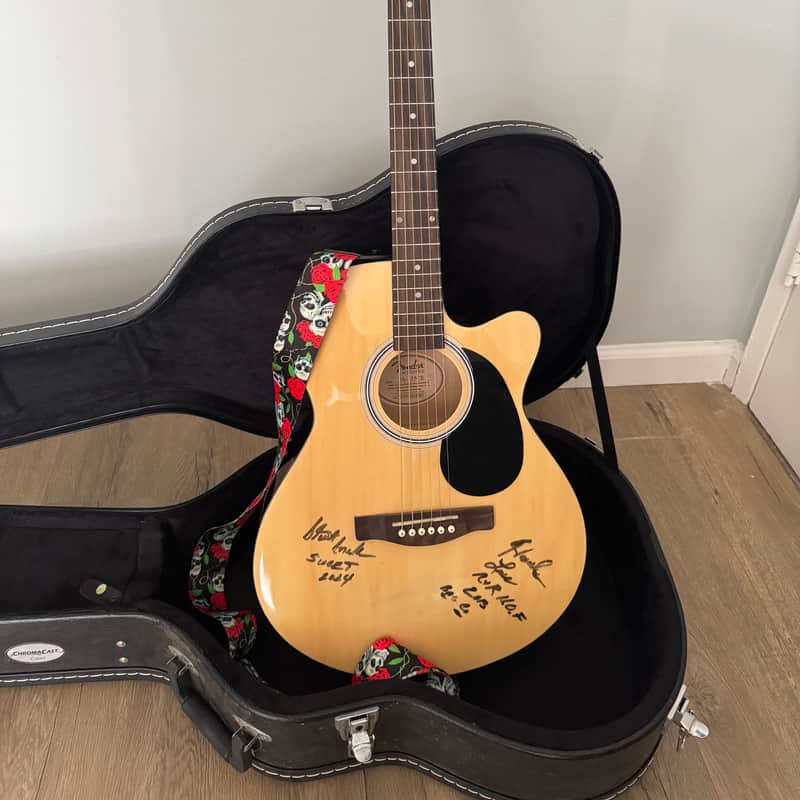 Fender FA-135CE Concert Acoustic-Electric - SIGNED BY HOWARD LEESE image 1