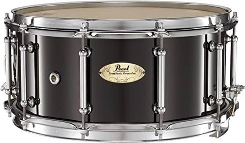 Pearl 14x6.5" Concert Series Snare Drum - Piano Black (CRP1465103) image 1