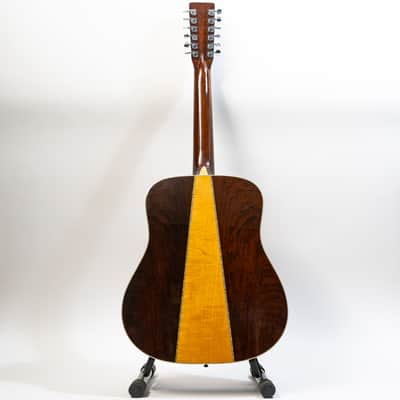 Morris B-60 12-String Dreadnought Acoustic Guitar with Case - Natural - Vintage image 6
